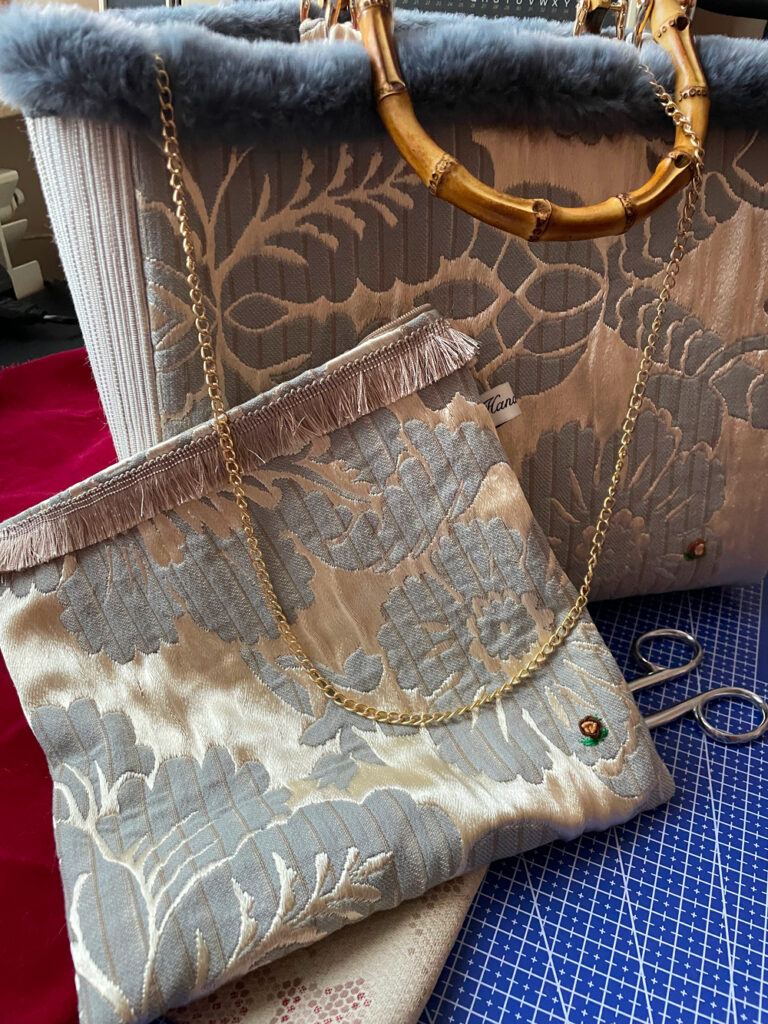 Bags handmade in backstage